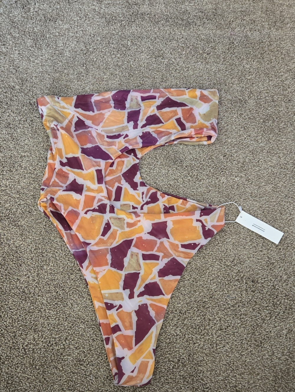iNAMORATA Cutout One Piece SwimSuit Size Large